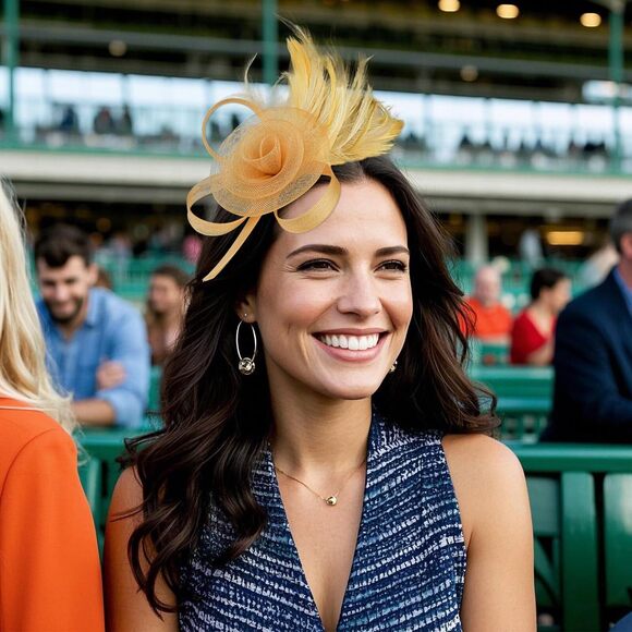 Fascinators For Women Tea Party Hats For Women Fascinator Church Hat With 5493 - Picture 6 of 7